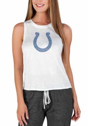 Indianapolis Colts Womens White Gable Tank Top