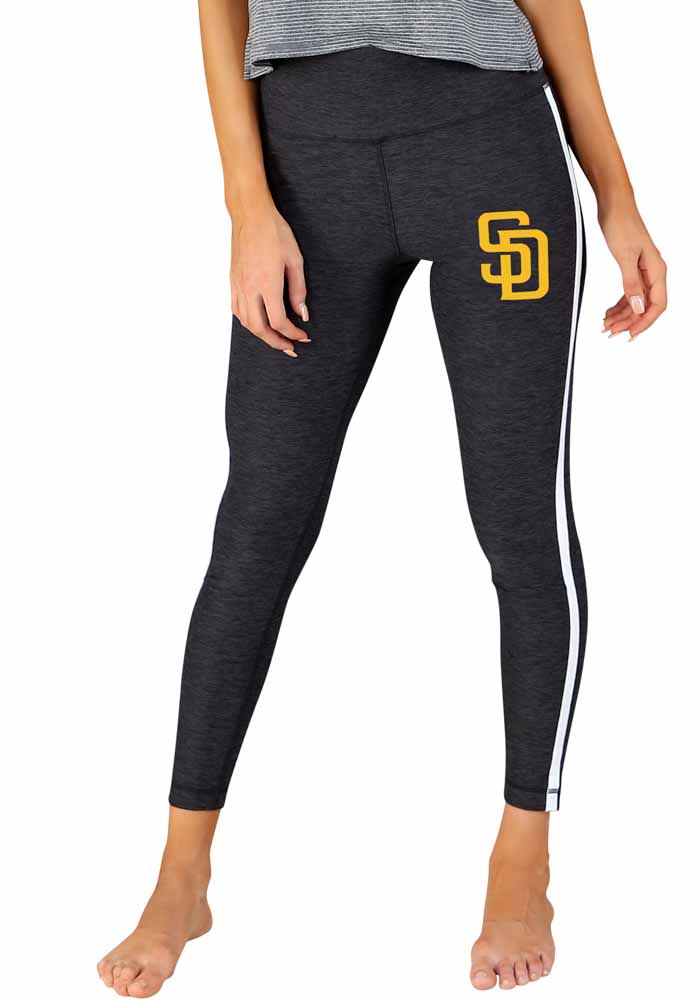 San Diego Padres Womens Charcoal Centerline Pants