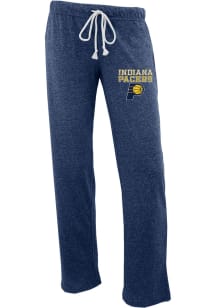 Indiana Pacers Womens Navy Blue Quest Loungewear Sleep Pants