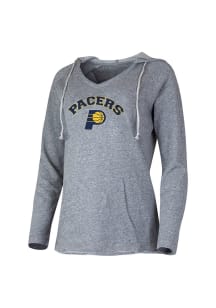 Indiana Pacers Womens Grey Mainstream Hooded Sweatshirt