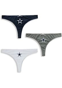 Dallas Cowboys Womens Navy Blue Vector Underwear