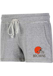 Cleveland Browns Womens Grey Mainstream Shorts