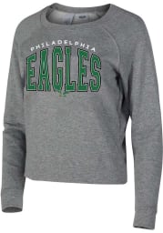 Philadelphia Eagles Womens Grey Mainstream Crew Sweatshirt