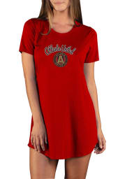 Atlanta United FC Womens Red Marathon Loungewear Sleep Shirt