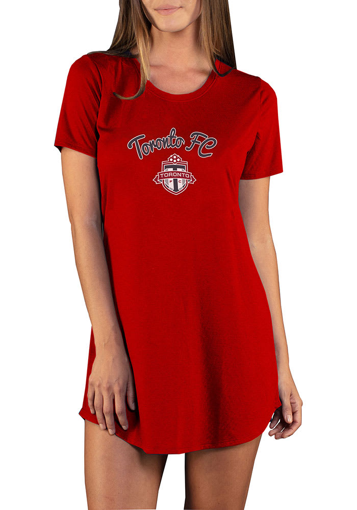 Toronto FC Womens Red Marathon Loungewear Sleep Shirt