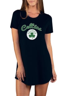 Concepts Sport Boston Celtics Womens Black Marathon Loungewear Sleep Shirt