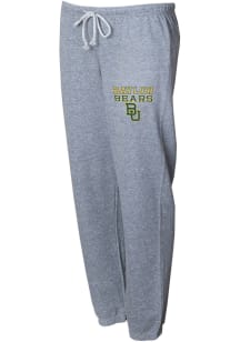 Baylor Bears Womens Mainstream Grey Sweatpants