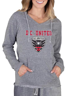 Concepts Sport DC United Womens Grey Mainstream Terry Hooded Sweatshirt