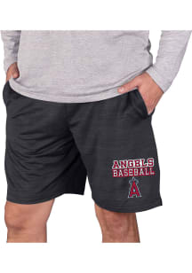 Concepts Sport Los Angeles Angels Mens Charcoal Bullseye Shorts