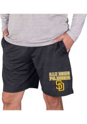 San Diego Padres Mens Charcoal Bullseye Shorts