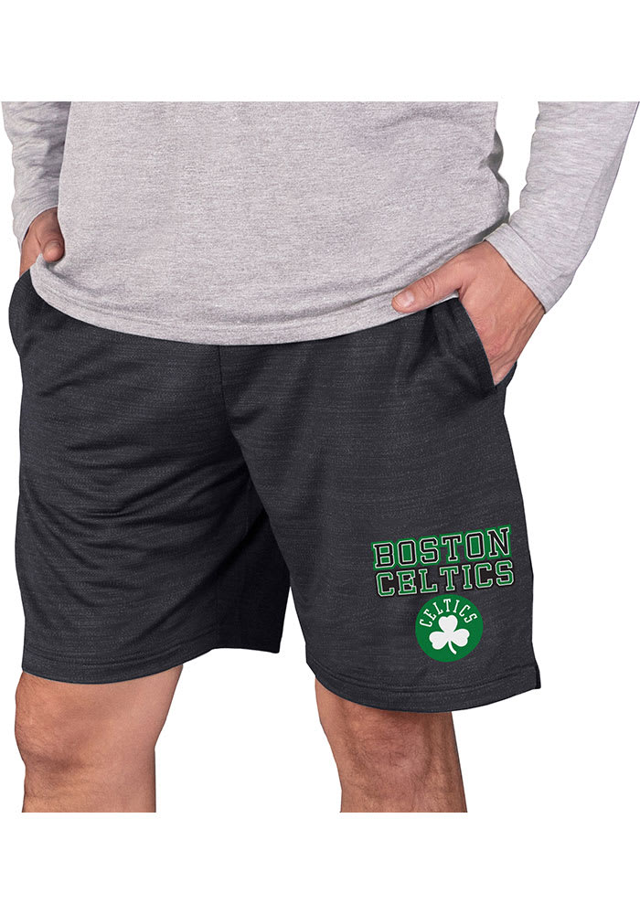 Boston Celtics Mens Charcoal Bullseye Shorts
