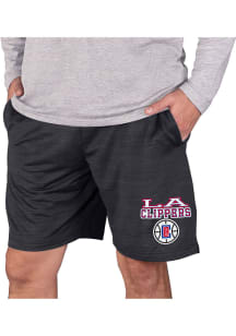 Concepts Sport Los Angeles Clippers Mens Charcoal Bullseye Shorts