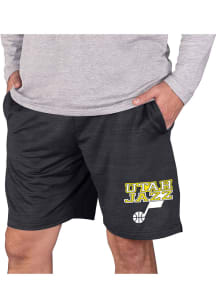 Concepts Sport Utah Jazz Mens Charcoal Bullseye Shorts