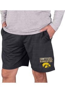 Mens Iowa Hawkeyes Charcoal Concepts Sport Bullseye Shorts
