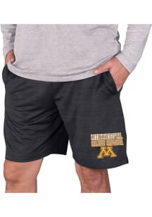 Mens Minnesota Golden Gophers Charcoal Concepts Sport Bullseye Shorts