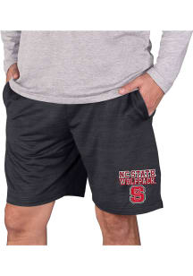 Concepts Sport NC State Wolfpack Mens Charcoal Bullseye Shorts