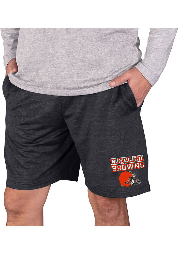 Cleveland Browns Mens Charcoal Bullseye Shorts