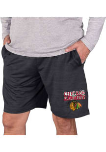 Concepts Sport Chicago Blackhawks Mens Charcoal Bullseye Shorts