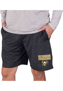 Concepts Sport Pittsburgh Penguins Mens Charcoal Bullseye Shorts