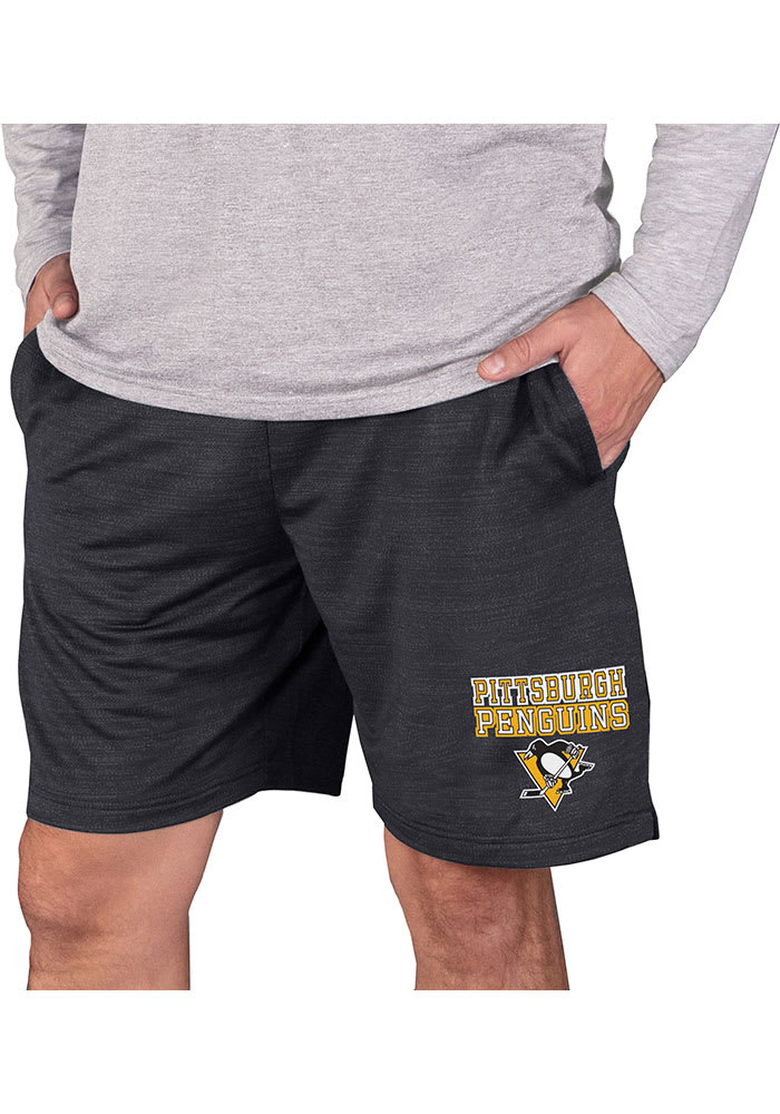 Pittsburgh Penguins Mens Charcoal Bullseye Shorts