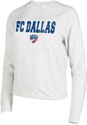 FC Dallas Womens Oatmeal Mainstream Crew Sweatshirt