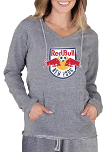 Concepts Sport New York Red Bulls Womens Grey Mainstream Terry Hooded Sweatshirt