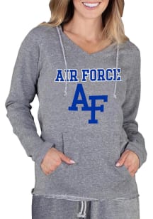 Concepts Sport Air Force Falcons Womens Grey Mainstream Terry Hooded Sweatshirt