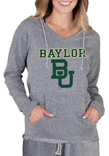 Concepts Sport Baylor Bears Womens Grey Mainstream Terry Hooded Sweatshirt