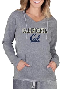 Concepts Sport Cal Golden Bears Womens Grey Mainstream Terry Hooded Sweatshirt