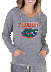 Concepts Sport Florida Gators Womens Grey Mainstream Terry Hooded Sweatshirt