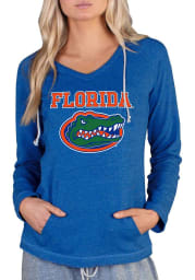 Florida Gators Womens Blue Mainstream Terry Hooded Sweatshirt