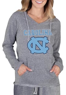 Concepts Sport North Carolina Tar Heels Womens Grey Mainstream Terry Hooded Sweatshirt