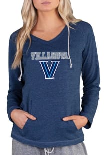 Concepts Sport Villanova Wildcats Womens Navy Blue Mainstream Terry Hooded Sweatshirt