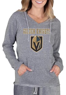 Concepts Sport Vegas Golden Knights Womens Grey Mainstream Terry Hooded Sweatshirt