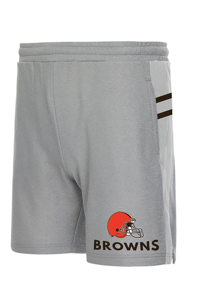Cleveland Browns Mens Grey STATURE Shorts