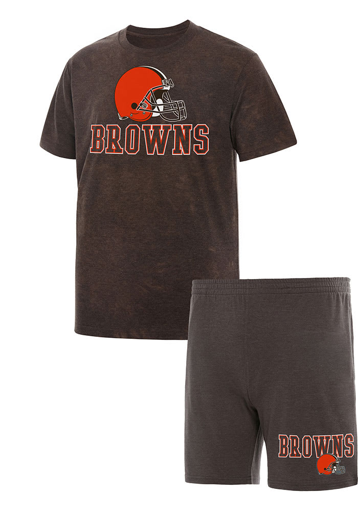 Cleveland Browns Mens Brown BILLBOARD Shorts
