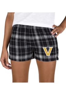 Concepts Sport Vanderbilt Commodores Womens Grey Ultimate Flannel Shorts