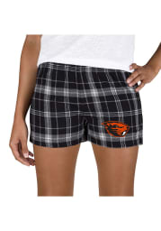 Oregon State Beavers Womens Grey Ultimate Flannel Shorts