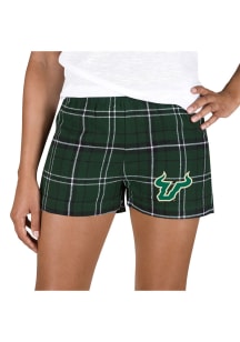 Concepts Sport South Florida Bulls Womens Black Ultimate Flannel Shorts