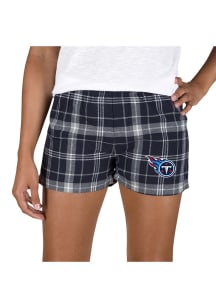 Concepts Sport Tennessee Titans Womens Grey Ultimate Flannel Shorts