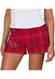 Concepts Sport Arizona Cardinals Womens Black Ultimate Flannel Shorts