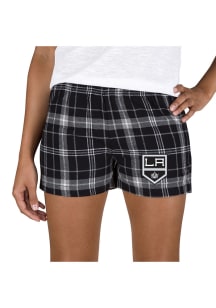 Concepts Sport Los Angeles Kings Womens Grey Ultimate Flannel Shorts