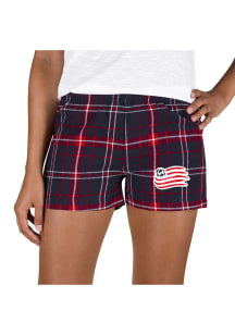 Concepts Sport New England Revolution Womens Red Ultimate Flannel Shorts