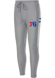 Philadelphia 76ers Mens Grey STATURE Pants
