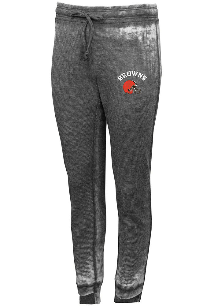 Cleveland Browns Womens Resurgence Charcoal Sweatpants