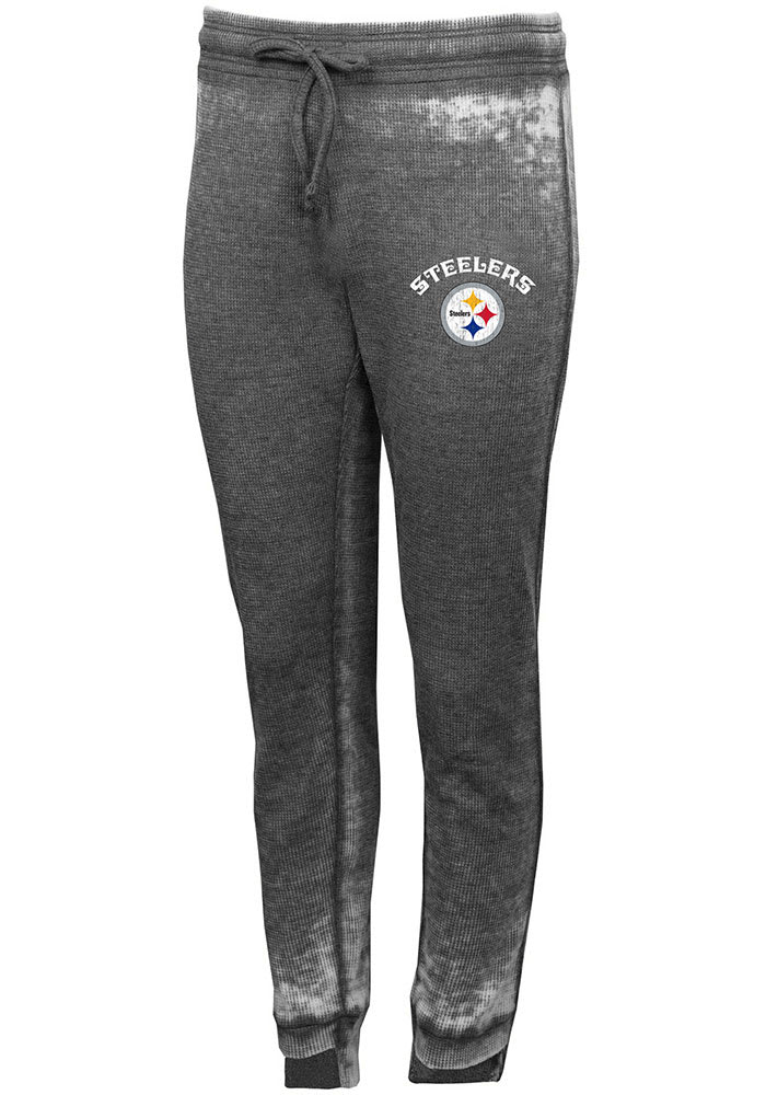 Pittsburgh Steelers Womens Resurgence Charcoal Sweatpants