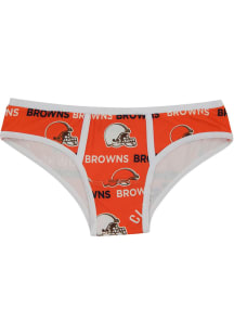 Cleveland Browns Womens Orange Flagship Underwear