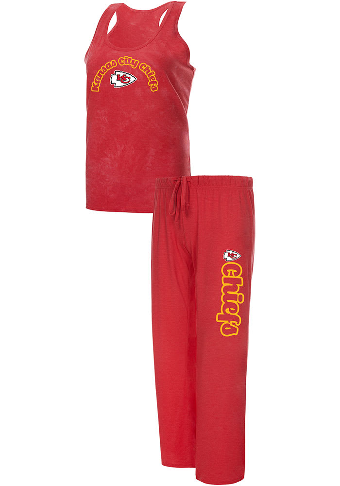 KC Chiefs Chiefs Red Womens Billboard Pajama Set