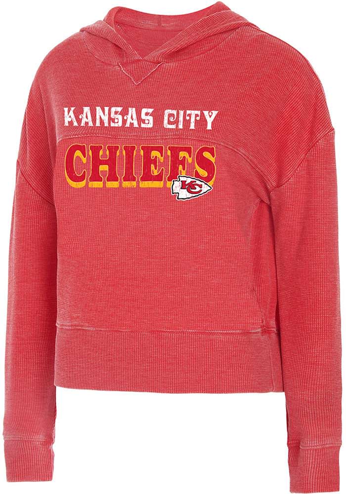 Nike Women's Gym Vintage (NFL Kansas City Chiefs) Pullover Hoodie in Red, Size: Small | NKZQ65N7G-06I