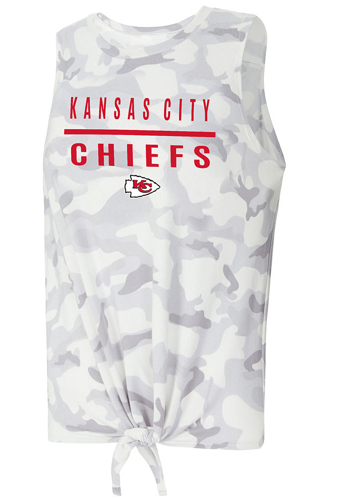 Kansas City Chiefs Womens Green Composite Tank Top